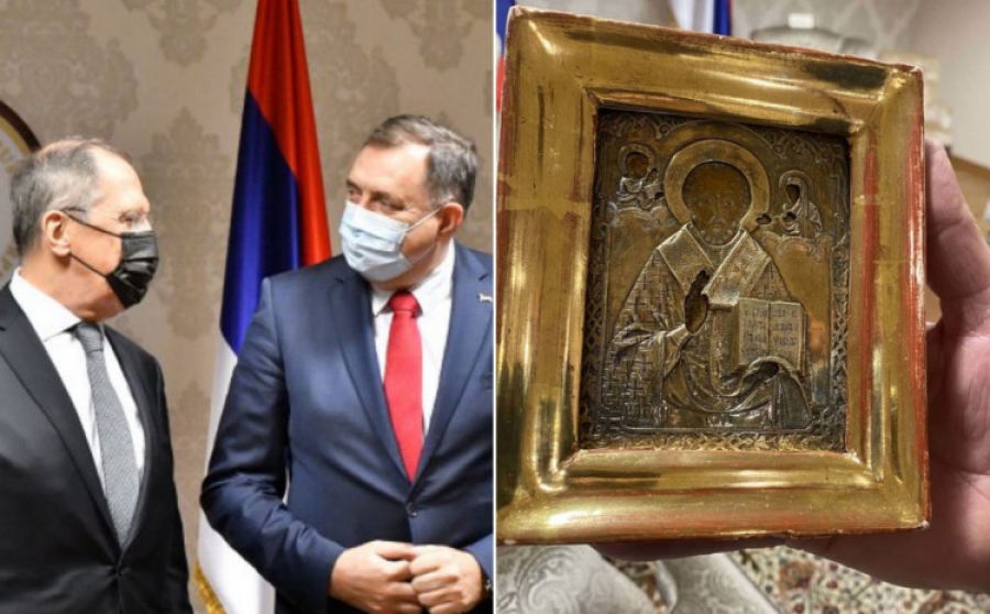 RUSSIA TODAY: Lavrov vraća ikonu Miloradu Dodiku | Radio Televizija BN