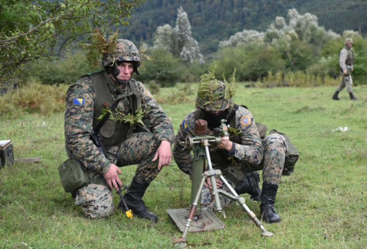 NATO na Manjači: Odlična ocjena za vojnike OS BiH | BN