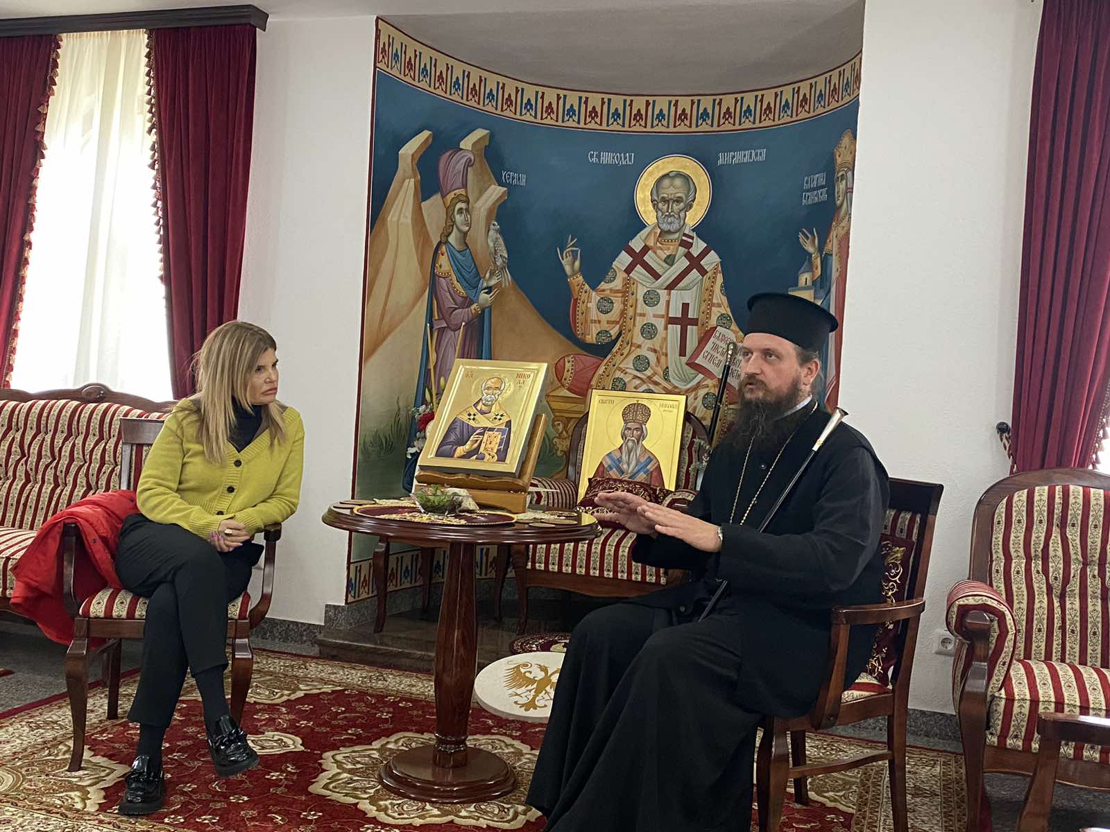 Predstavnici mtela u posjeti manastiru Rmanj BN