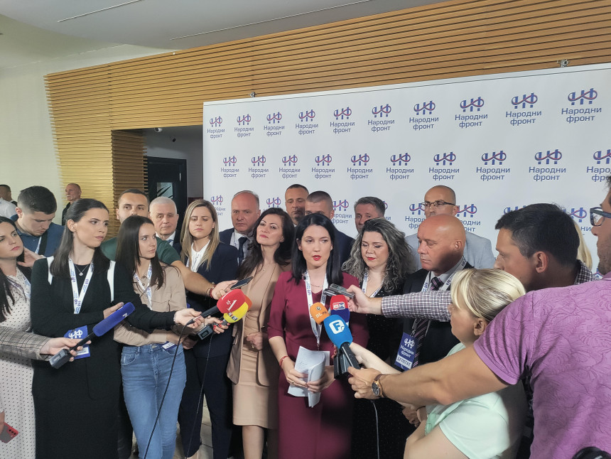 Jelena Trivić ozvaničila rad Narodnog fronta
