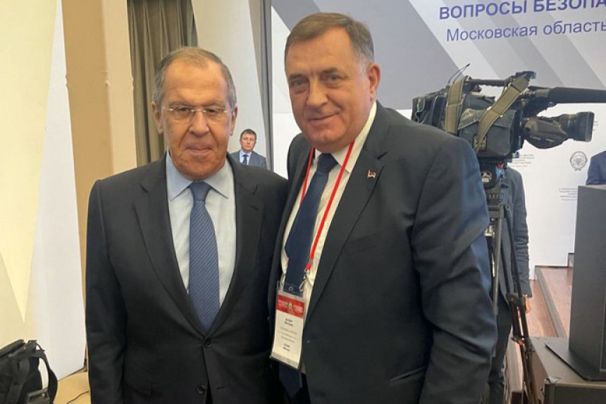 Dodik razgovarao s Lavrovom u Moskvi