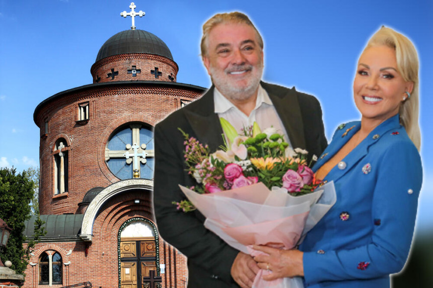 Lepa Brena i Boba pokloinili crkvi luster sa ikonama