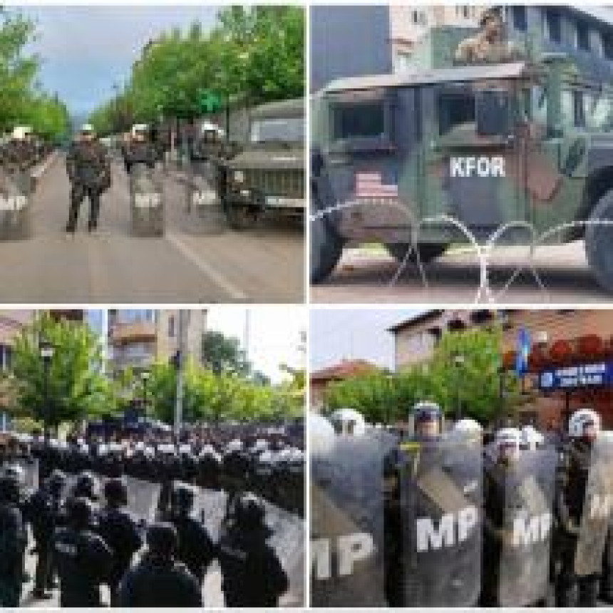 Косовска полиција бацила сузавац на запослене у општини Звечан