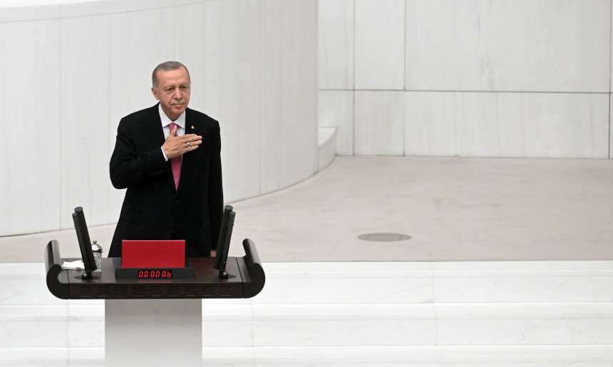 Redžep Erdogan položio zakletvu za treći mandat