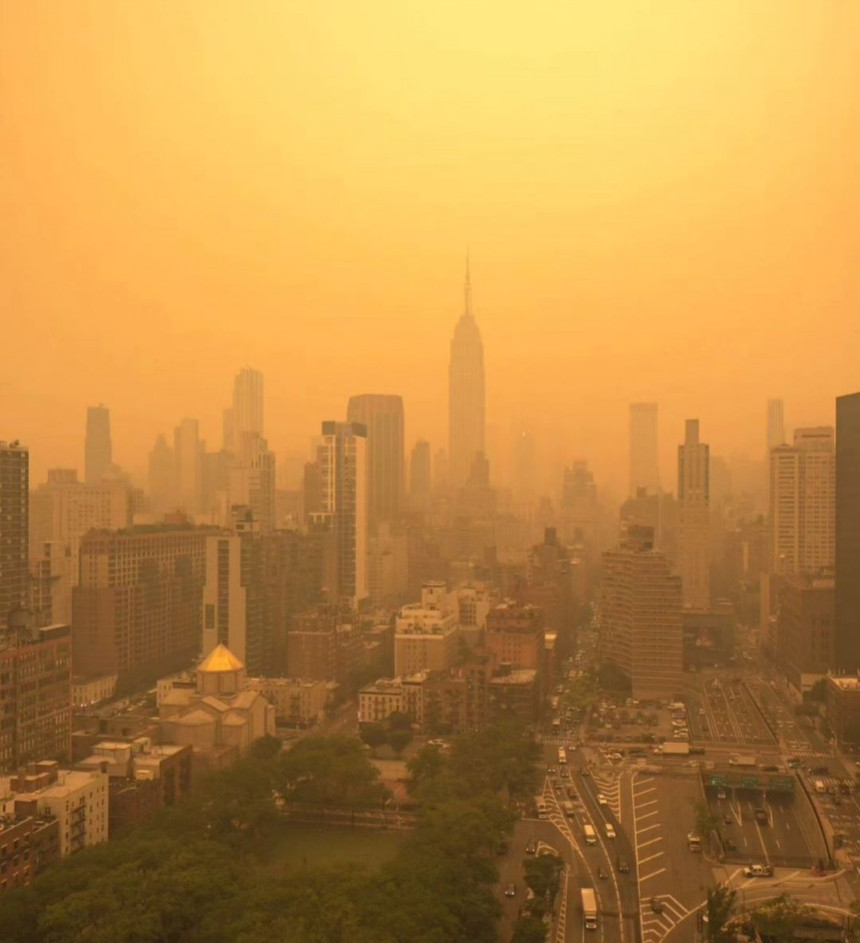 Pogledajte kako ovih dana izgleda Njujork (VIDEO)