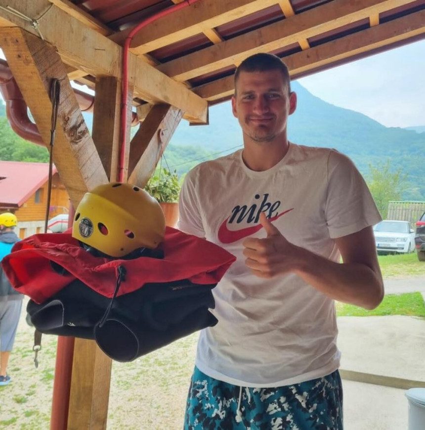 Nikola Jokić najbolja reklama za fočanski rafting