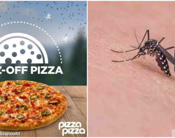 Направљена прва пица (пизза) против комараца?!