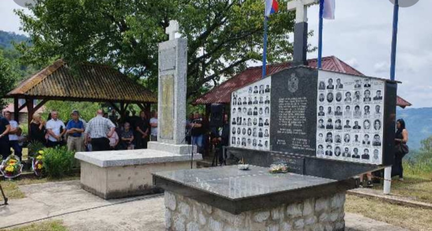 Pomen za srpske žrtve u selima Srebrenice i Bratunca