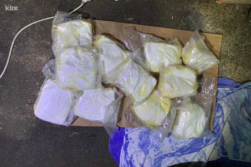 Oduzeto više od 20 kg droge: Jedna osoba uhapšena