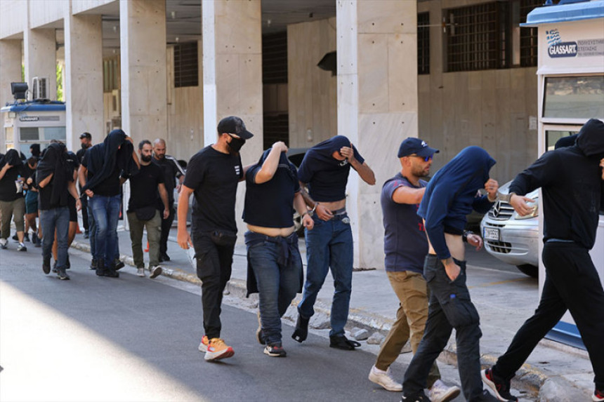 Atina: Sukobi tokom saslušanja hrvatskih navijača