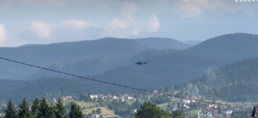 Dodik helikopterom stigao na Pale iz Istočnog Sarajeva