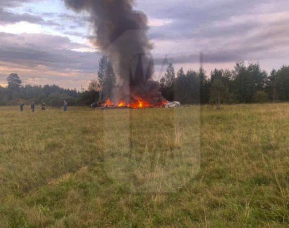 Dio Prigožinovog aviona pronađen 2km od mjesta nesreće