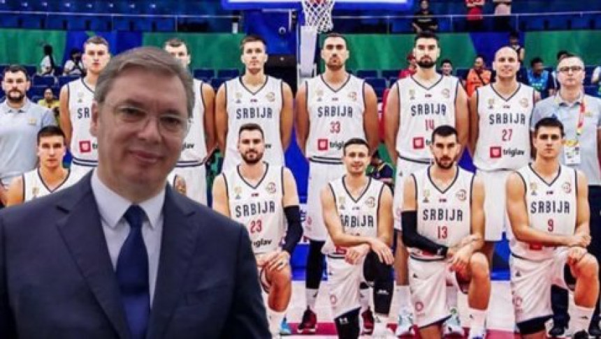 Vučić zahvalio košarkašima: Mnogi nisu vjerovali...
