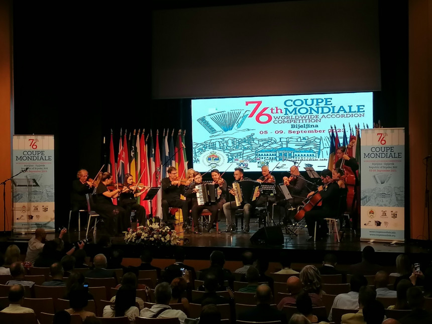 BN: Otvoren Svjetski kup harmonike, prvi put u Srpskoj
