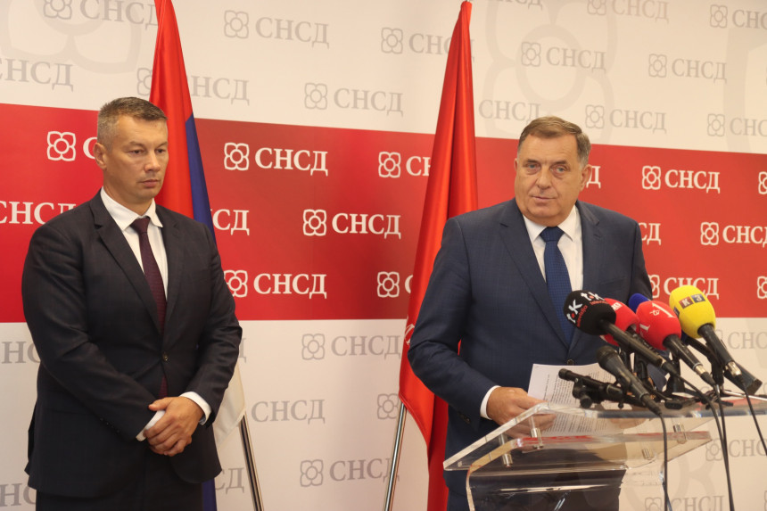 Додик и Нешић потписали споразум о сарадњи партија