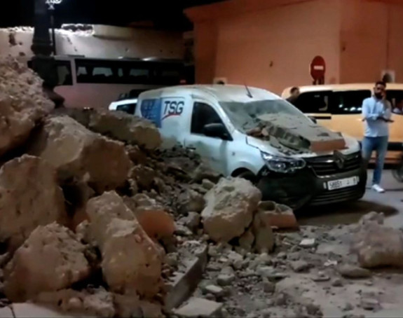 Razoran zemljotres u Maroku, skoro 300 ljudi poginulo