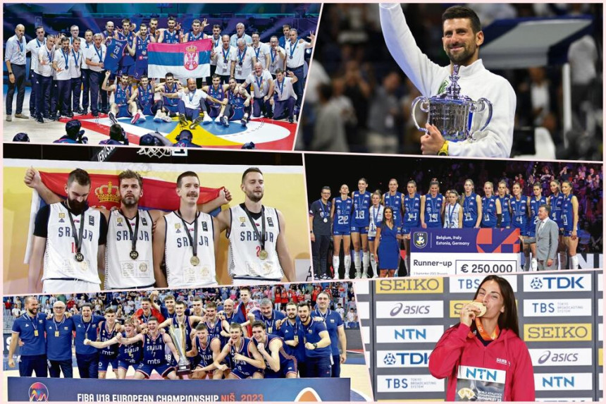 Србија је земља спорта - златни низ који нема краја