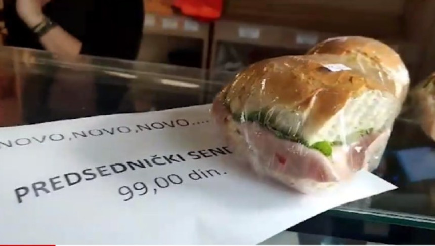 "Predsednički sendvič" se prodaje kao alva