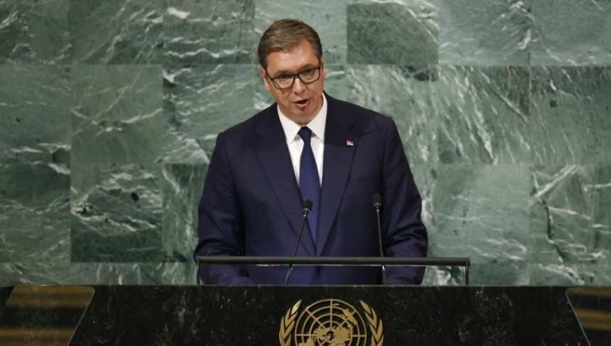 Vučić danas govori na Generalnoj skupštini UN-a