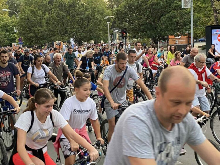 Biciklijada okupila veliki broj građana Banjaluke