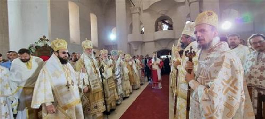 Српски патријарх служи у Саборном храму у Мостару