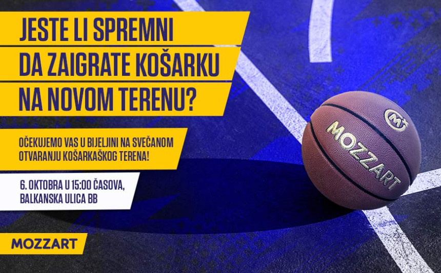Спектакл у Бијељини: Компанија Моззарт отвара обновљени кошаркашки терен