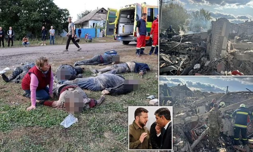 Руси гађали маркет у Украјини, убијено 50 људи