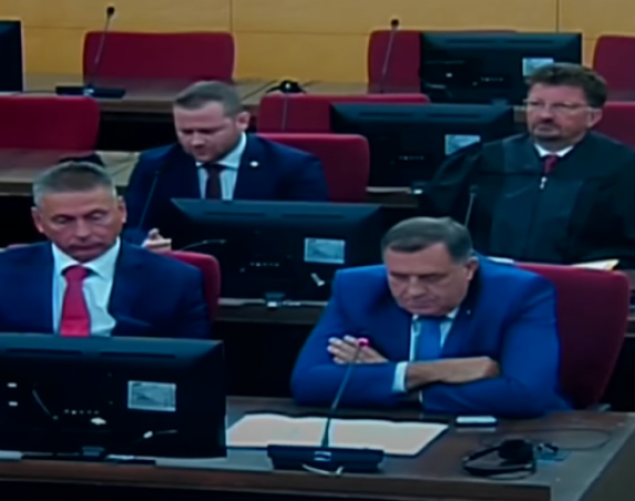Snimak Dodikovog izjašnjavanja na ročištu u Sudu BiH