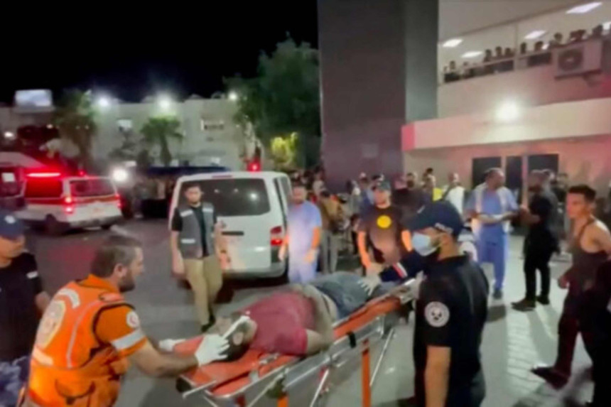 Преко 800 погинулих у гранатирању болнице у Гази - Израел тврди да није њихов напад?!