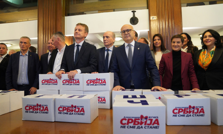 Проглашена изборна листа "АВ-Србија не смије да стане"