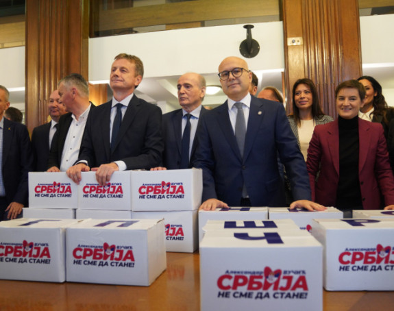 Проглашена изборна листа "АВ-Србија не смије да стане"