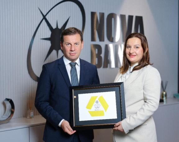 Nova banka dobitnik priznanja STP Award 2022