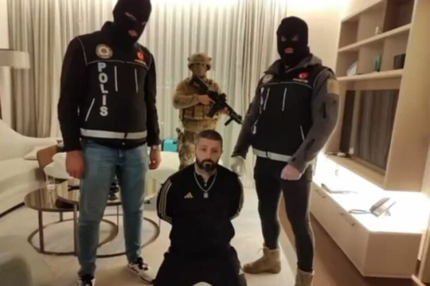 Шеф наркокартела ухапшен у Истанбулу (ВИДЕО)