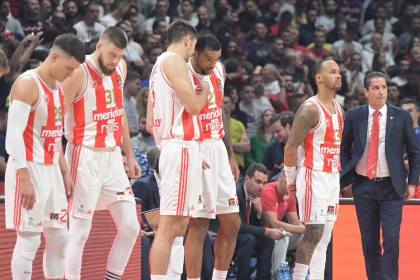 Košarkaši Zvezde poraženi od Armanija u Beogradu