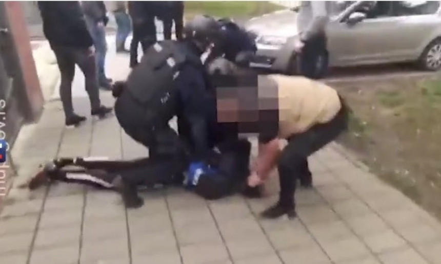 Hapšenje kriminalne grupe u Novom Sadu (VIDEO)