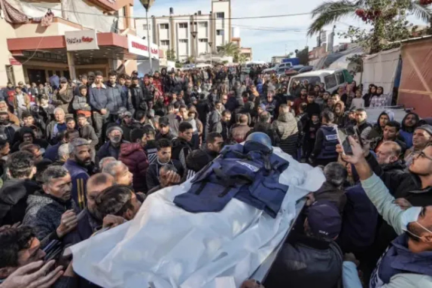 Od početka rata Hamasa i Izraela poginulo 66 novinara