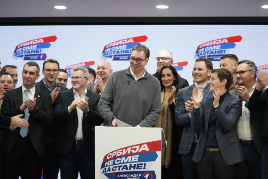 Objavljeni najnoviji rezultati: Apsolutnu većinu ima lista Aleksandar Vučić