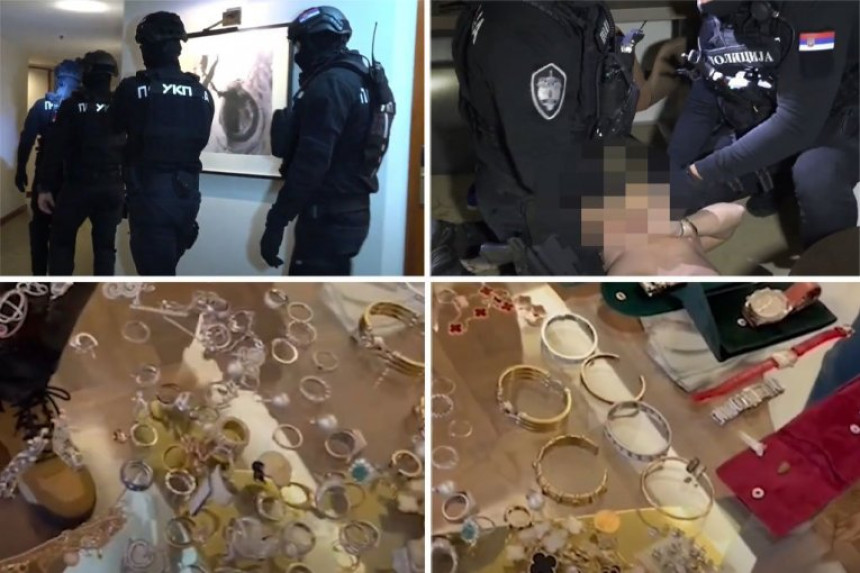 Ovako je uhapšena kriminalna grupa u Beogradu (VIDEO)