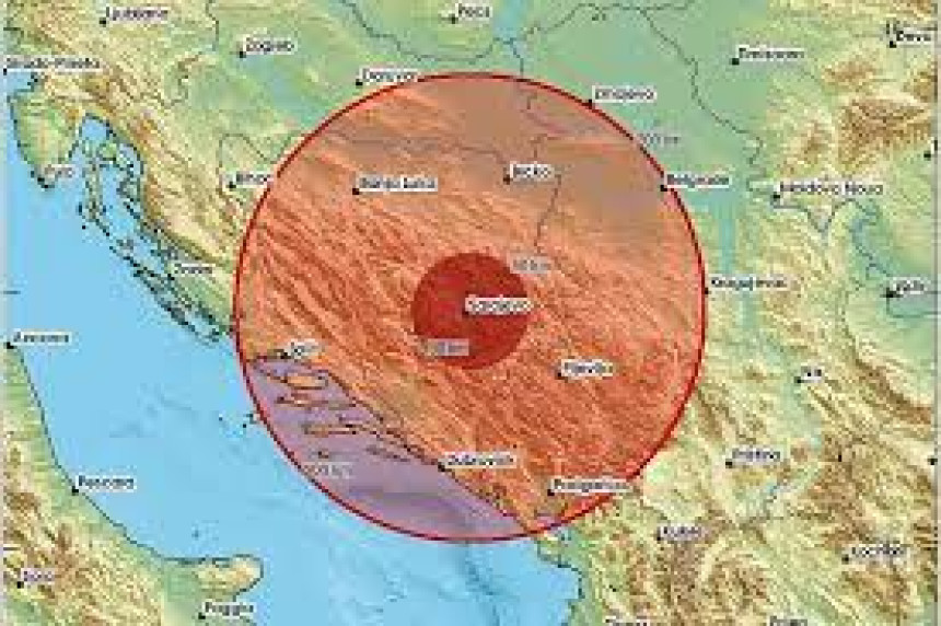 Zemljotres pogodio BiH, osjetio se i u Banjaluci, Bijeljini, Doboju..., epicentar kod Zenice
