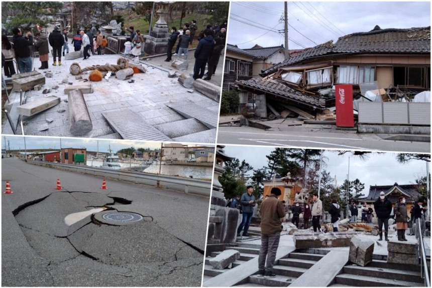Снажан земљотрес поново погодио Јапан