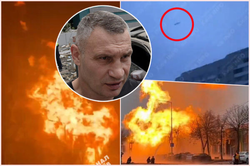 Raketni napad na Ukrajinu, odjekuju eksplozije u Kijevu