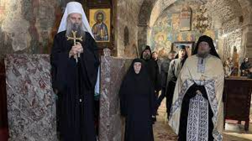Patrijarh Porfirije stigao u Pećku patrijaršiju