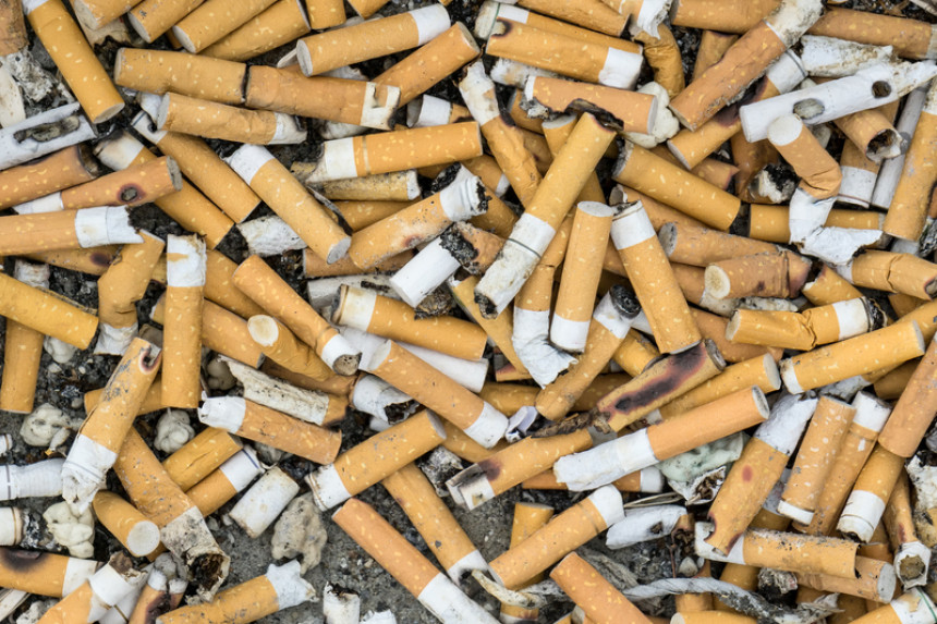 У Словачкој ће правити пут од рециклираних опушака цигарета