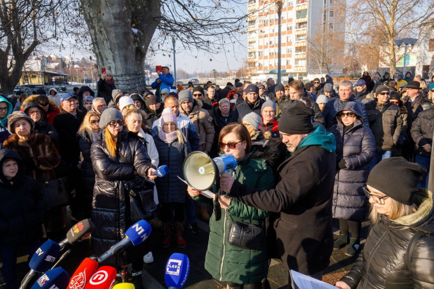 Вуковар: Протест због напада на тинејџере