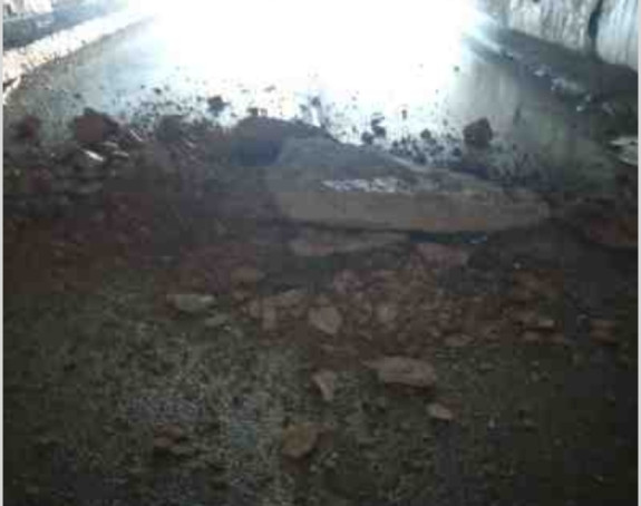 Одрон у тунелу код Фоче, обустављен саобраћај