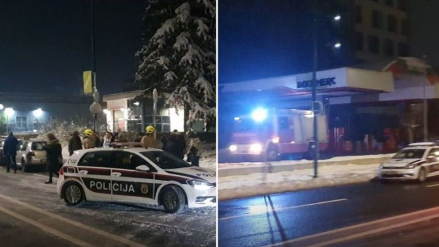 Drama u Sarajevu: Curi plin iz benzinske pumpe