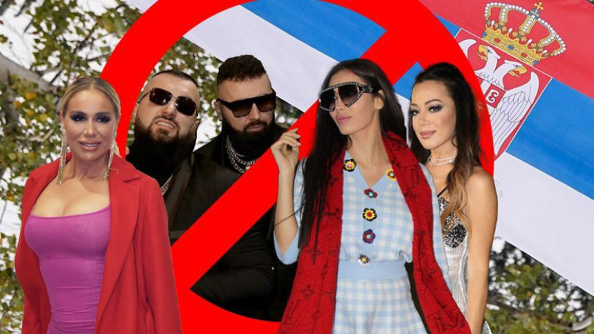 Списак познатих којима је забрањен улазак у Србију