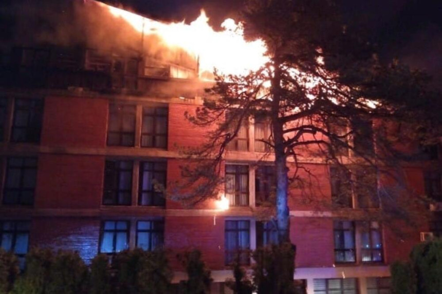 Страшан пожар у Специјалној болници на Златибору