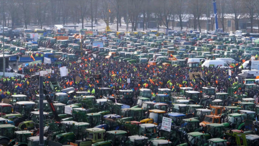 Пољопривредници широм Европе протестују