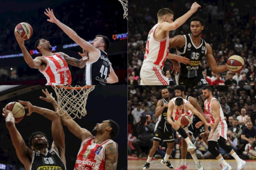 Košarkaši Zvezde savladali Partizan u vječitom derbiju